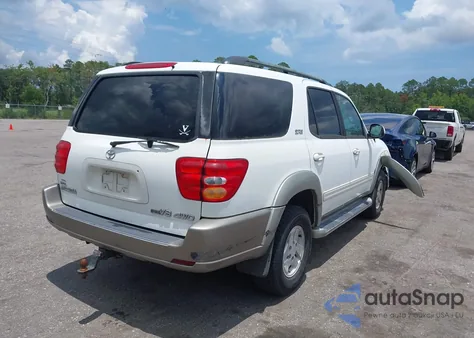 2003 Toyota Sequoia Sr5 V8 from USA, damaged, VIN 5TDBT44A93S186004